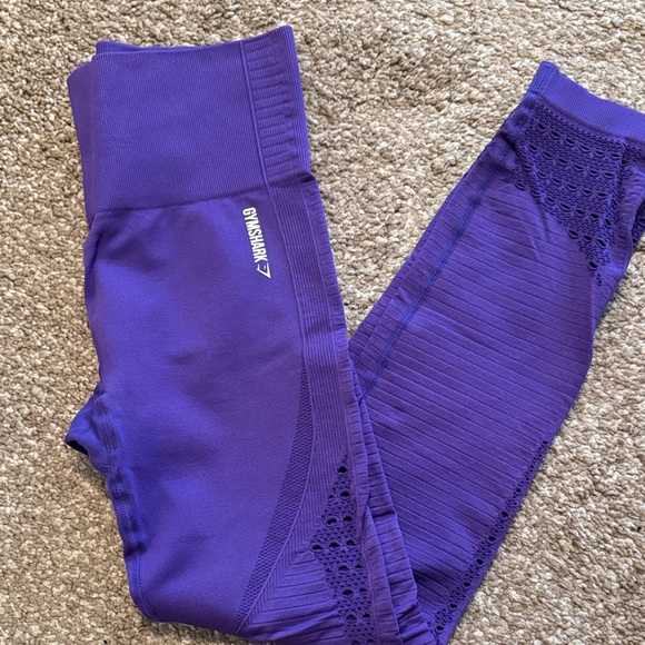 Gymshark Pants - Gymshark Women's Purple Leggings